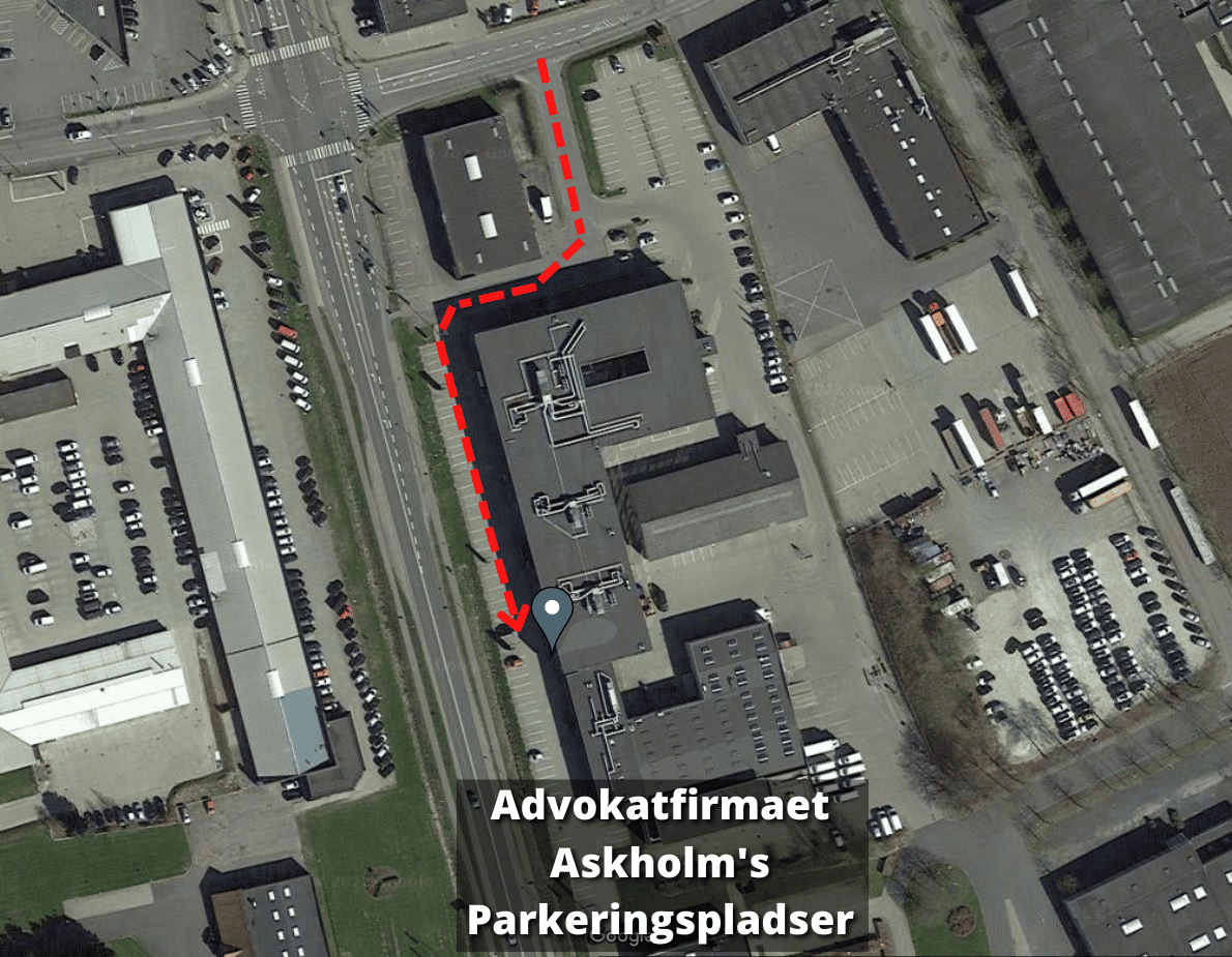 Oversigt over pakering hos Advokatfirmaet Askholm